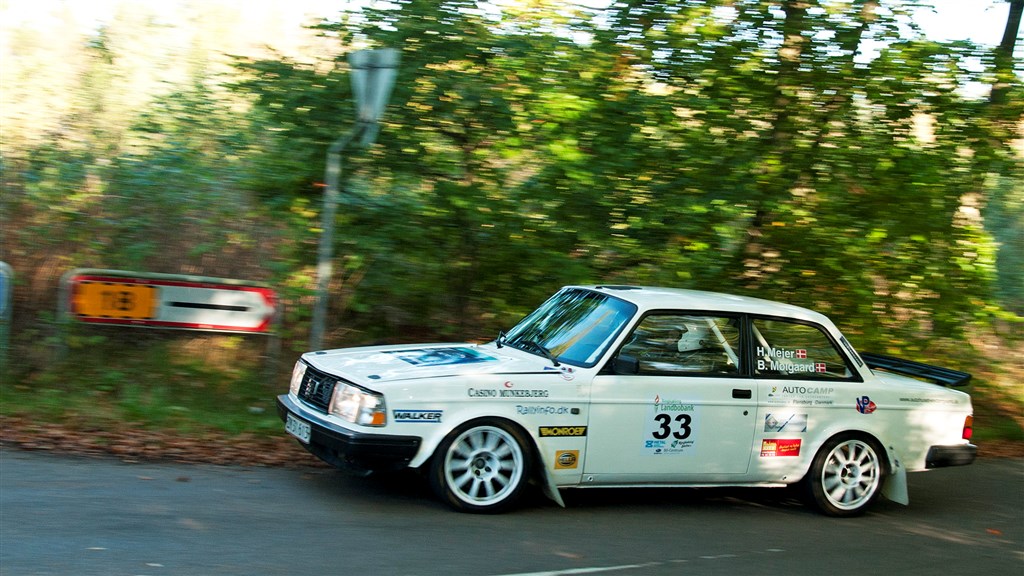 Heino Mejer og Bo Mølgaard havde en god test forud for DM finalen, og blev generel vinder af Landbobanken Hillclimb ved Herning.
(Foto: rallypics.dk – Viggo Johansen)